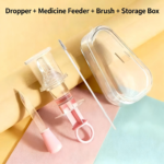 新生婴儿喂药神器防呛滴管式喂药（粉色）女宝