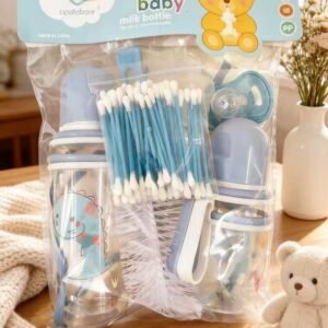 宝宝奶瓶套装蓝色