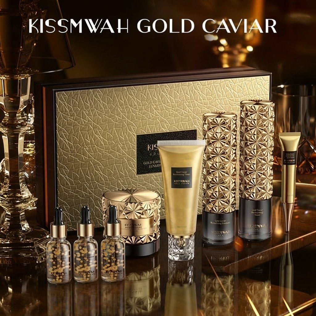 KISSMWAH Golden Caviar Black Gold Set - Image 3